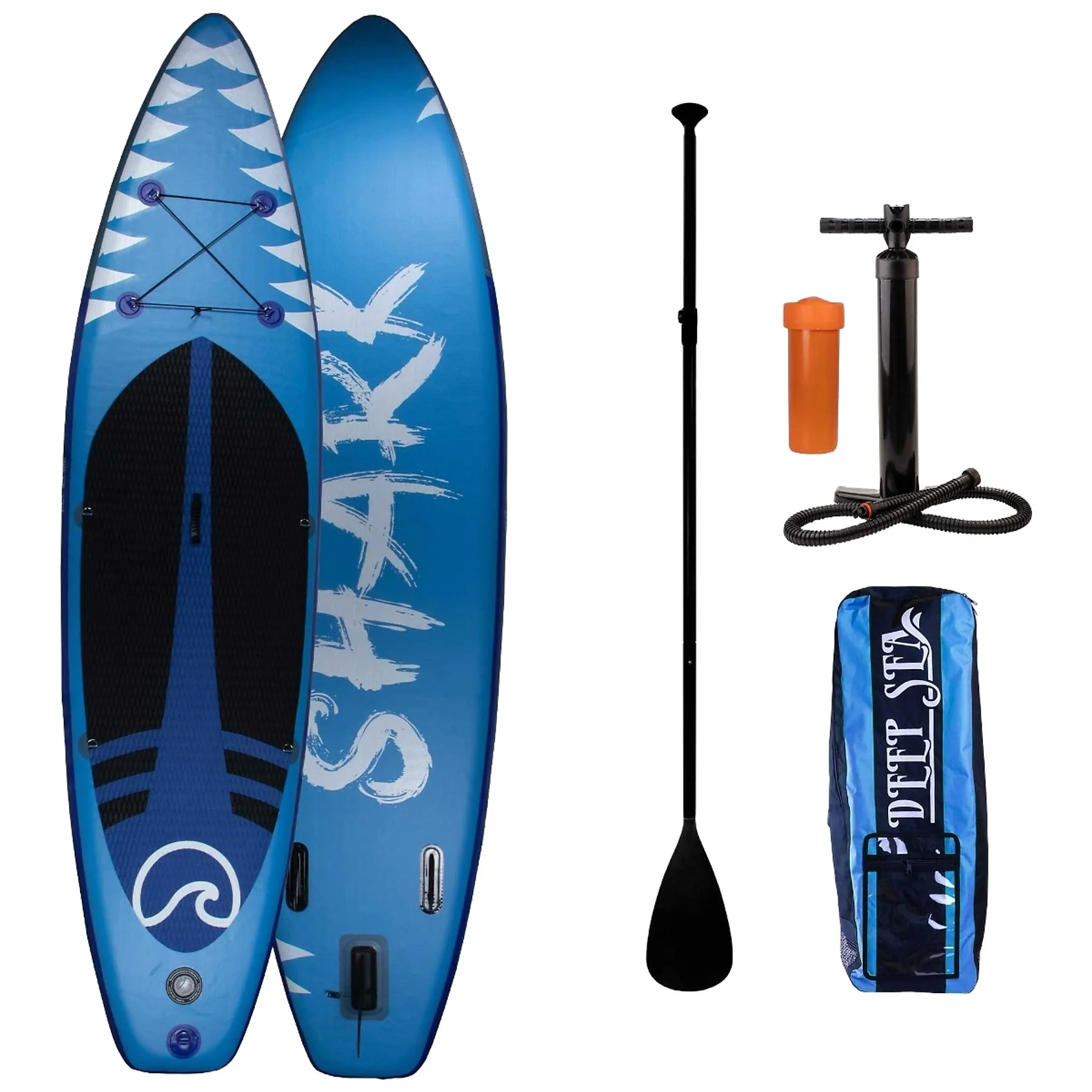 DEEP SEA Shark Stand Up Paddle Blau