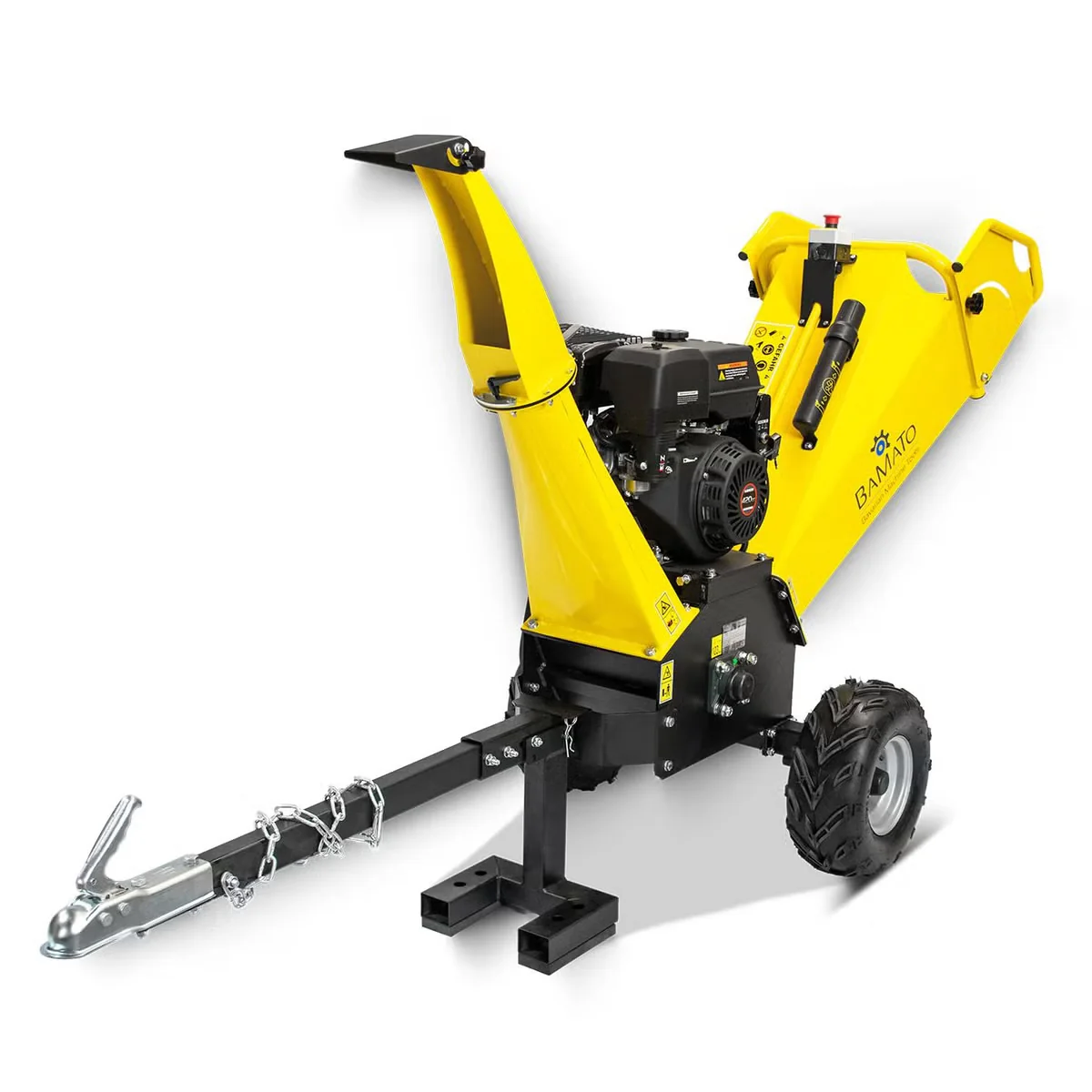 BAMATO HACK 150 Holzhäcksler 120 mm Aststärke 9 kW Benzin