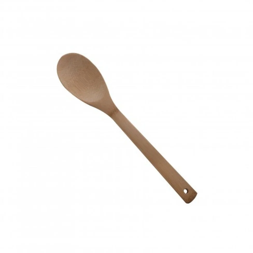 Axentia Salat- & Servierlöffel – Bambus, ca. 30 cm