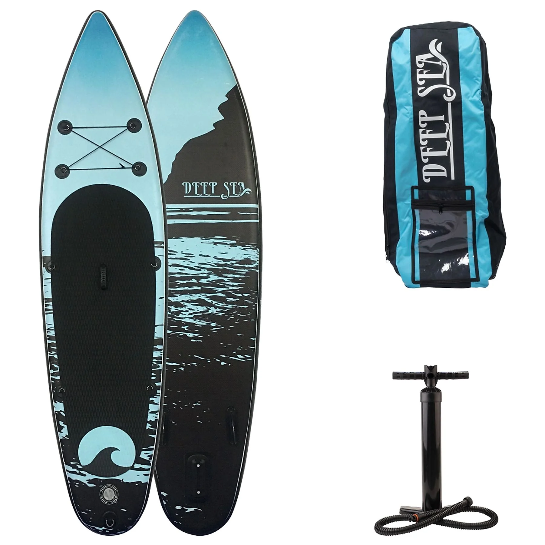 DEEP SEA Flow stand up paddle schwarz blau