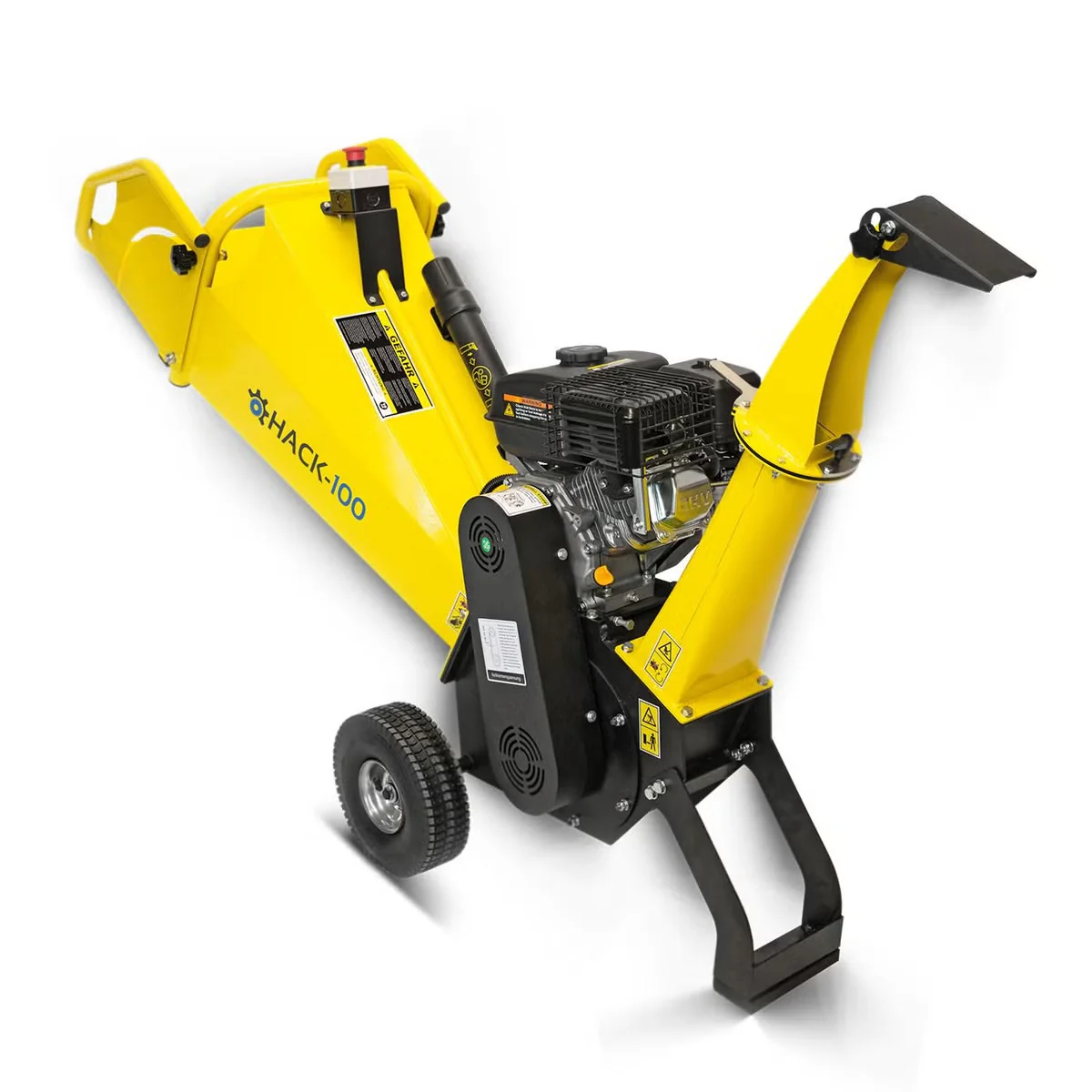 Bamato Hack 100 Holzhäcksler 100 mm Aststärke Benzin Gartenhäcksler