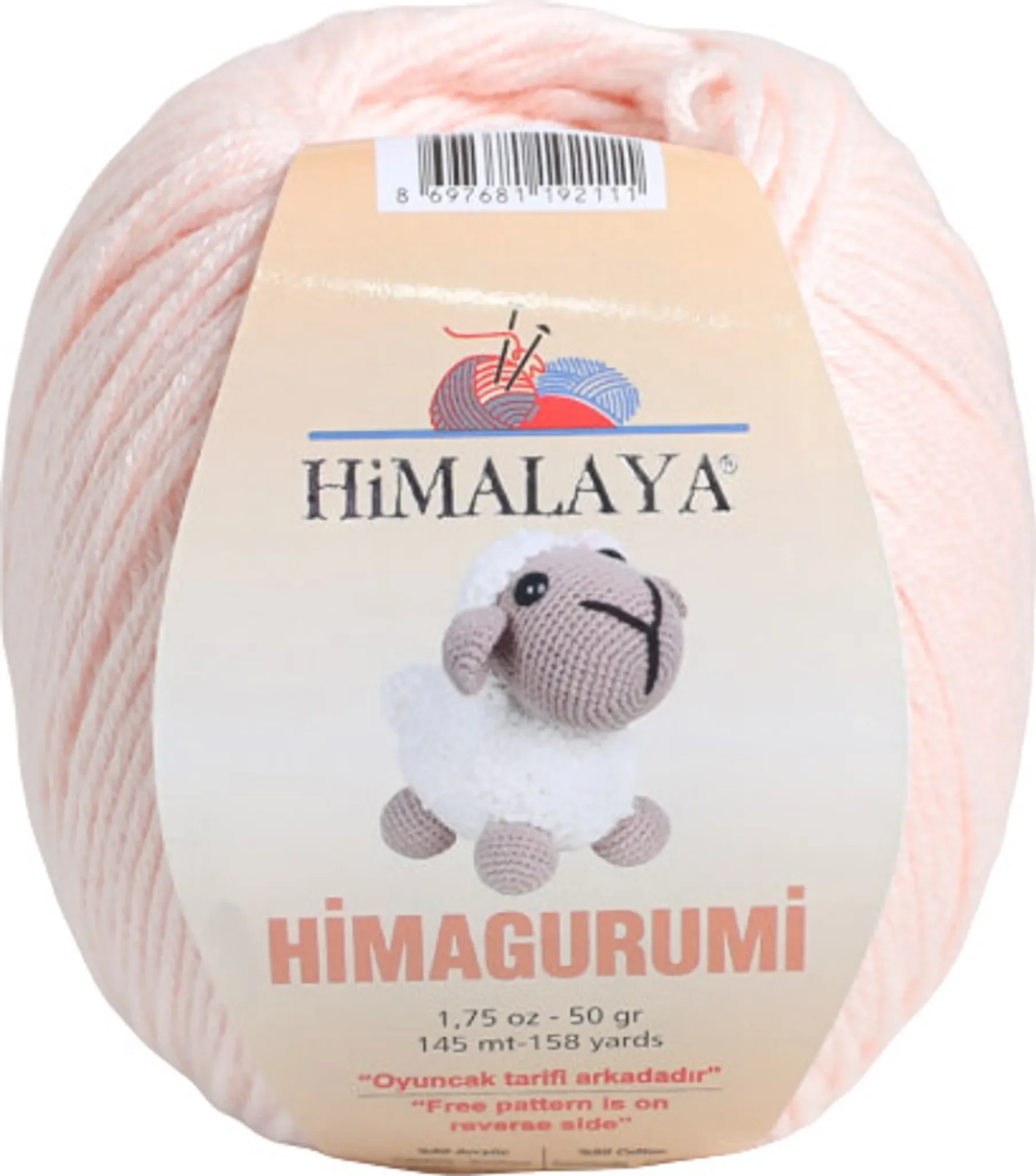 Himalaya Himagurumi 30111 – Strickgarn für Amigurumi & kreative Projekte (50 g)