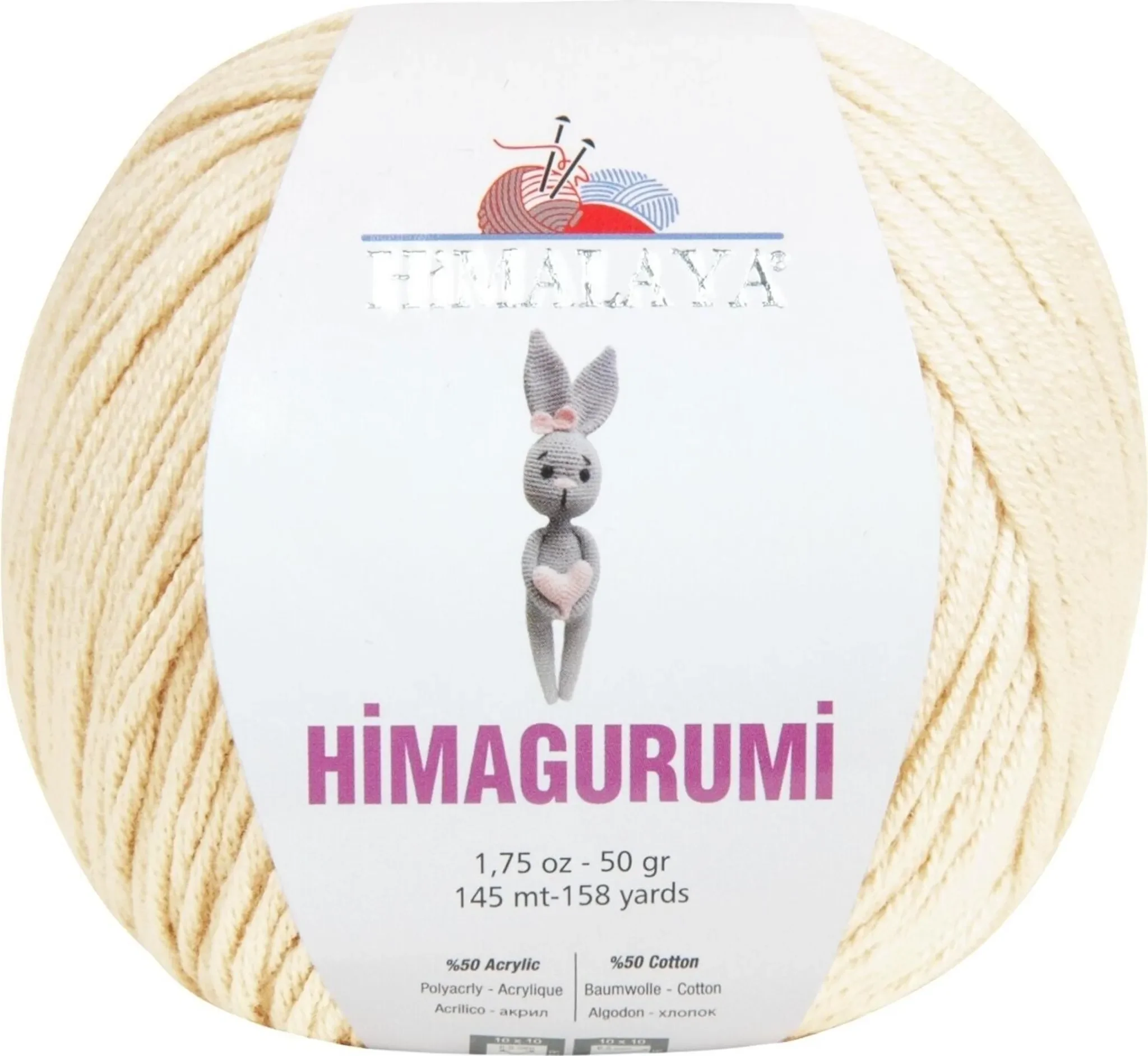 Himalaya Himagurumi 30112 – Strickgarn für Amigurumi & Handarbeiten (50 g)